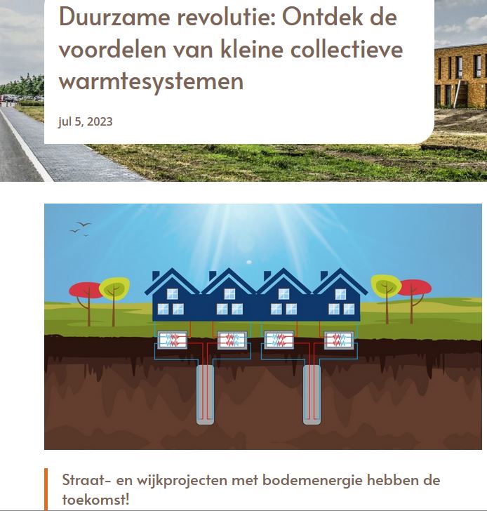 kleine collectieve warmtesystemen